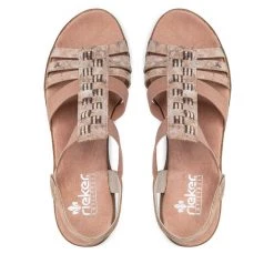 Rieker Γυναίκες Σανδάλια V3822-31 Ροζ Ροζ -Rieker Εκπτώσεις unnamed file 233