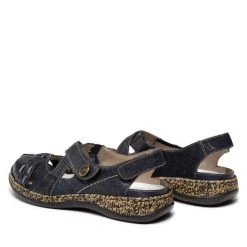 Rieker Γυναίκες Σανδάλια 46377-14 Σκούρο μπλε Σκούρο μπλε -Rieker Εκπτώσεις unnamed file 236