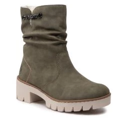 Rieker Γυναίκες Biker Μποτάκια Μποτάκια X5770-54 Πράσινο Πράσινο