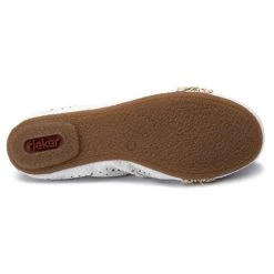 Rieker Γυναίκες Μπαλαρίνες 41466-81 Λευκό Λευκό -Rieker Εκπτώσεις unnamed file 243