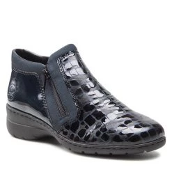 Rieker Γυναίκες Biker Μποτάκια Μποτάκια L4382-14 Σκούρο μπλε Σκούρο μπλε
