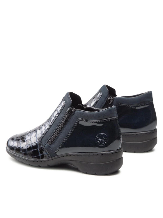 Rieker Γυναίκες Biker Μποτάκια Μποτάκια L4382-14 Σκούρο μπλε Σκούρο μπλε 5 Rieker Γυναίκες Biker Μποτάκια Μποτάκια L4382-14 Σκούρο μπλε Σκούρο μπλε - Image 3