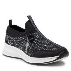 Rieker Γυναίκες Αθλητικά N5654-00 Μαύρο Μαύρο