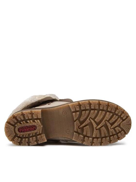 Rieker Γυναίκες Biker Μποτάκια Μποτάκια Y9122-60 Μπεζ Μπεζ 6 Rieker Γυναίκες Biker Μποτάκια Μποτάκια Y9122-60 Μπεζ Μπεζ - Image 4