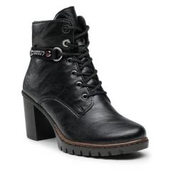 Rieker Γυναίκες Μποτάκια Y2533-00 Μαύρο Μαύρο