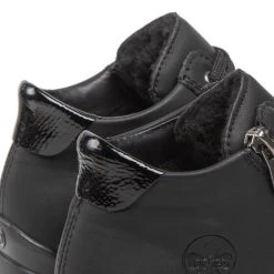 Rieker Γυναίκες Biker Μποτάκια Μποτάκια L1840-00 Μαύρο Μαύρο -Rieker Εκπτώσεις unnamed file 2692