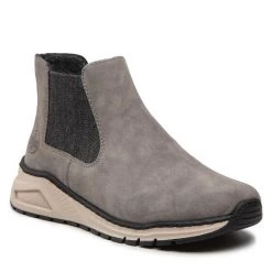 Rieker Γυναίκες Biker Μποτάκια Μποτάκια M4944-40 Γκρι Γκρι