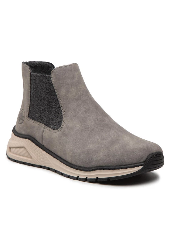 Rieker Γυναίκες Biker Μποτάκια Μποτάκια M4944-40 Γκρι Γκρι 3 Rieker Γυναίκες Biker Μποτάκια Μποτάκια M4944-40 Γκρι Γκρι