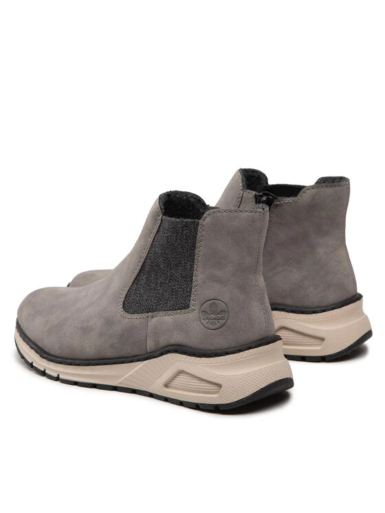 Rieker Γυναίκες Biker Μποτάκια Μποτάκια M4944-40 Γκρι Γκρι 5 Rieker Γυναίκες Biker Μποτάκια Μποτάκια M4944-40 Γκρι Γκρι - Image 3