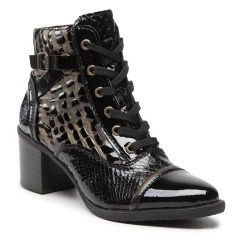 Rieker Γυναίκες Biker Μποτάκια Μποτάκια Y2032-00 Μαύρο Μαύρο