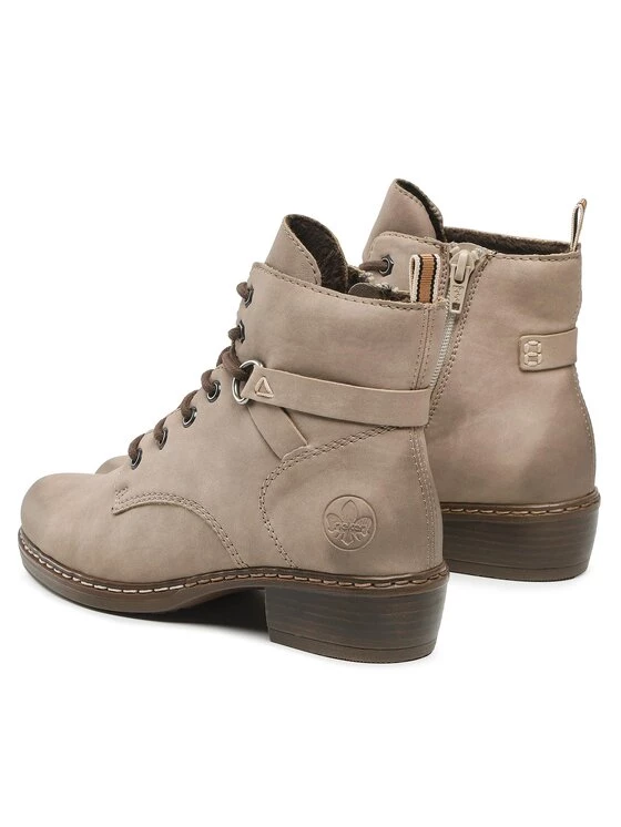 Rieker Γυναίκες Μποτάκια Y0820-64 Μπεζ Μπεζ 5 Rieker Γυναίκες Μποτάκια Y0820-64 Μπεζ Μπεζ - Image 3