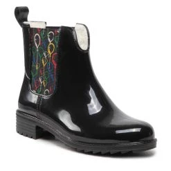 Rieker Γυναίκες Γαλότσες P8280-09 Μαύρο Μαύρο