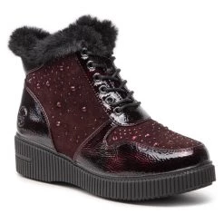 Rieker Γυναίκες Μποτάκια 93312-35 Μπορντό Μπορντό