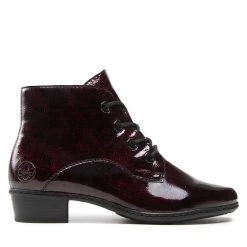 Rieker Γυναίκες Biker Μποτάκια Μποτάκια Y0720-36 Μπορντό Μπορντό -Rieker Εκπτώσεις unnamed file 2929