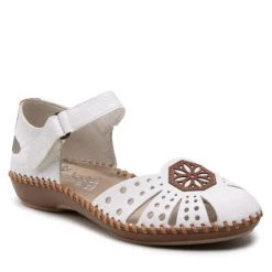 Rieker Γυναίκες Κλειστά Παπούτσια Κλειστά παπούτσια M1672-80 Λευκό Λευκό