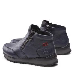 Rieker Γυναίκες Biker Μποτάκια Μποτάκια M3662-14 Σκούρο μπλε Σκούρο μπλε -Rieker Εκπτώσεις unnamed file 2953
