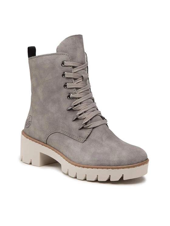 Rieker Γυναίκες Biker Μποτάκια Μποτάκια X5701-40 Γκρι Γκρι 3 Rieker Γυναίκες Biker Μποτάκια Μποτάκια X5701-40 Γκρι Γκρι