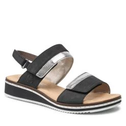 Rieker Γυναίκες Σανδάλια V36B9-14 Σκούρο μπλε Σκούρο μπλε