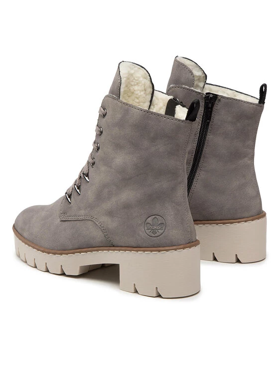 Rieker Γυναίκες Biker Μποτάκια Μποτάκια X5701-40 Γκρι Γκρι 5 Rieker Γυναίκες Biker Μποτάκια Μποτάκια X5701-40 Γκρι Γκρι - Image 3