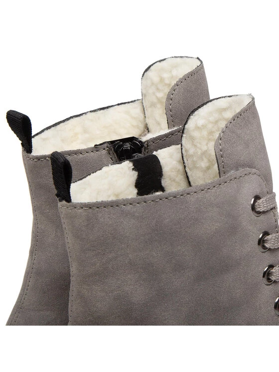 Rieker Γυναίκες Biker Μποτάκια Μποτάκια X5701-40 Γκρι Γκρι 7 Rieker Γυναίκες Biker Μποτάκια Μποτάκια X5701-40 Γκρι Γκρι - Image 5