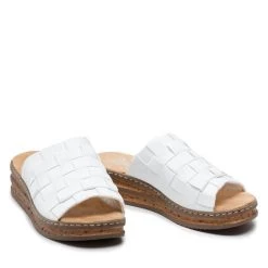 Rieker Γυναίκες Παντόφλες 62988-80 Λευκό Λευκό -Rieker Εκπτώσεις unnamed file 304