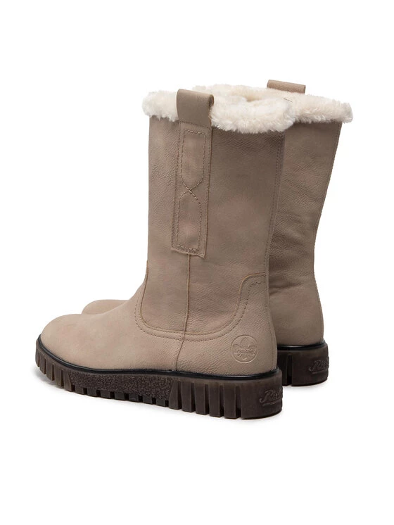 Rieker Γυναίκες Biker Μποτάκια Μποτάκια Y3450-60 Μπεζ Μπεζ 5 Rieker Γυναίκες Biker Μποτάκια Μποτάκια Y3450-60 Μπεζ Μπεζ - Image 3