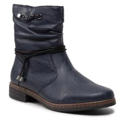 Rieker Γυναίκες Μποτάκια 75160-14 Σκούρο μπλε Σκούρο μπλε