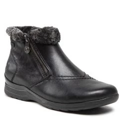 Rieker Γυναίκες Μποτάκια L1868-00 Μαύρο Μαύρο