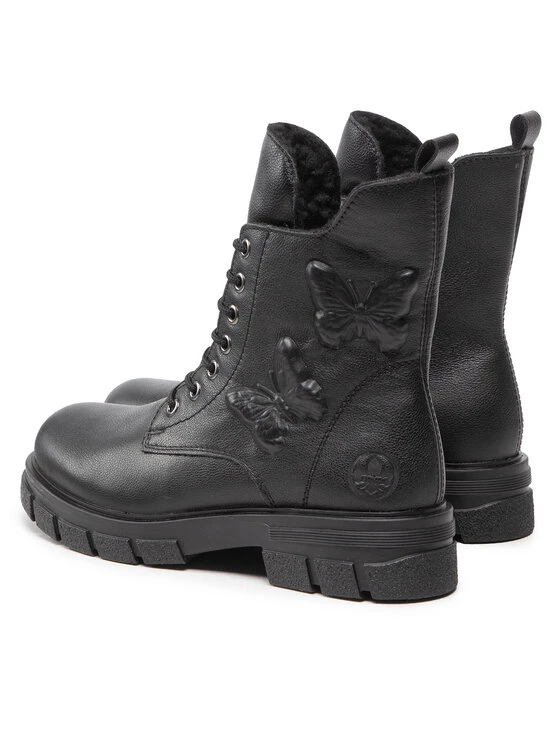 Rieker Γυναίκες Biker Μποτάκια Ορειβατικά παπούτσια Z9113-00 Μαύρο Μαύρο 5 Rieker Γυναίκες Biker Μποτάκια Ορειβατικά παπούτσια Z9113-00 Μαύρο Μαύρο - Image 3