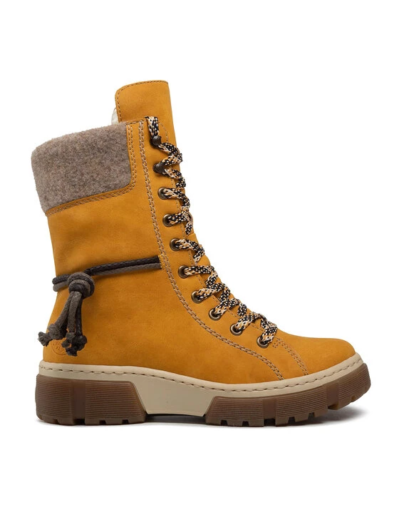 Rieker Γυναίκες Biker Μποτάκια Μποτάκια X8618-68 Κίτρινο Κίτρινο 4 Rieker Γυναίκες Biker Μποτάκια Μποτάκια X8618-68 Κίτρινο Κίτρινο - Image 2