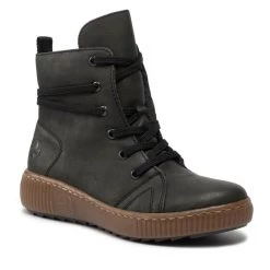 Rieker Γυναίκες Biker Μποτάκια Μποτάκια Z6637-54 Πράσινο Πράσινο