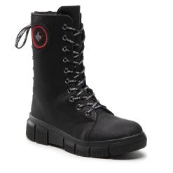 Rieker Γυναίκες Biker Μποτάκια Μποτάκια X3423-00 Μαύρο Μαύρο