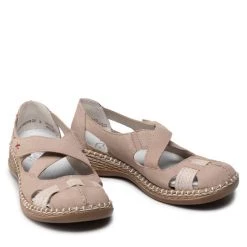 Rieker Γυναίκες Κλειστά Παπούτσια Κλειστά παπούτσια 46451-60 Μπεζ Μπεζ -Rieker Εκπτώσεις unnamed file 334