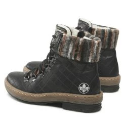 Rieker Γυναίκες Μποτάκια Ορειβατικά παπούτσια Z6708-00 Μαύρο Μαύρο -Rieker Εκπτώσεις unnamed file 3356