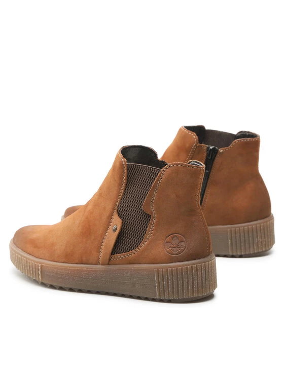 Rieker Γυναίκες Biker Μποτάκια Μποτάκια Y6461-24 Καφέ Καφέ 5 Rieker Γυναίκες Biker Μποτάκια Μποτάκια Y6461-24 Καφέ Καφέ - Image 3