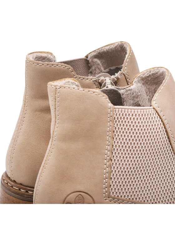 Rieker Γυναίκες Biker Μποτάκια Μποτάκια Z4994-60 Μπεζ Μπεζ 8 Rieker Γυναίκες Biker Μποτάκια Μποτάκια Z4994-60 Μπεζ Μπεζ - Image 6