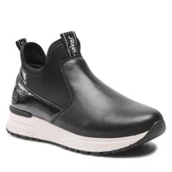 Rieker Γυναίκες Αθλητικά N7452-00 Μαύρο Μαύρο