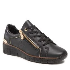 Rieker Γυναίκες Αθλητικά 53738-00 Μαύρο Μαύρο