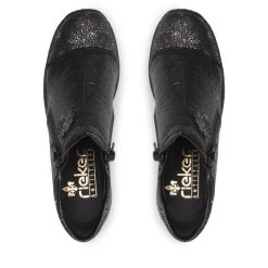 Rieker Γυναίκες Biker Μποτάκια Μποτάκια 58388-01 Μαύρο Μαύρο -Rieker Εκπτώσεις unnamed file 3642