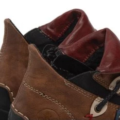 Rieker Γυναίκες Μποτάκια 51583-22 Καφέ Καφέ -Rieker Εκπτώσεις unnamed file 3648