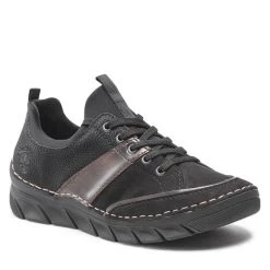 Rieker Γυναίκες Αθλητικά 55066-00 Μαύρο Μαύρο