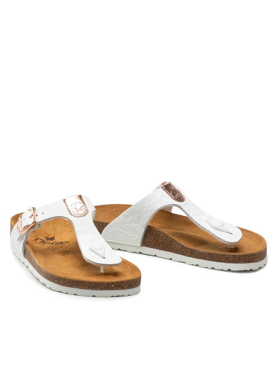 Rieker Γυναίκες Σαγιονάρες V8391-80 Λευκό Λευκό 6 Rieker Γυναίκες Σαγιονάρες V8391-80 Λευκό Λευκό - Image 4