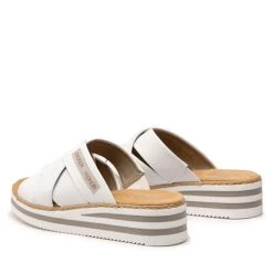 Rieker Γυναίκες Παντόφλες V0250-80 Λευκό Λευκό -Rieker Εκπτώσεις unnamed file 3744