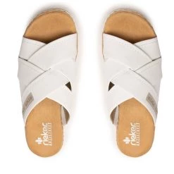 Rieker Γυναίκες Παντόφλες V0250-80 Λευκό Λευκό -Rieker Εκπτώσεις unnamed file 3746