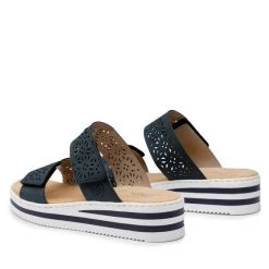 Rieker Γυναίκες Παντόφλες V02K7-15 Σκούρο μπλε Σκούρο μπλε -Rieker Εκπτώσεις unnamed file 3750