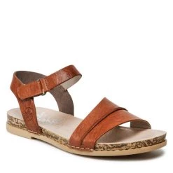 Rieker Γυναίκες Σανδάλια 61271-23 Καφέ Καφέ