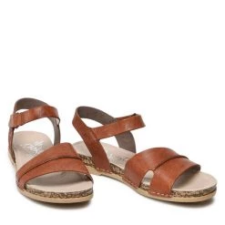 Rieker Γυναίκες Σανδάλια 61271-23 Καφέ Καφέ -Rieker Εκπτώσεις unnamed file 3782