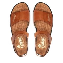 Rieker Γυναίκες Σανδάλια 64559-22 Καφέ Καφέ -Rieker Εκπτώσεις unnamed file 3819