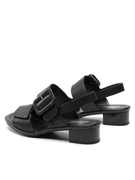 Rieker Γυναίκες Σανδάλια 62663-01 Μαύρο Μαύρο 5 Rieker Γυναίκες Σανδάλια 62663-01 Μαύρο Μαύρο - Image 3