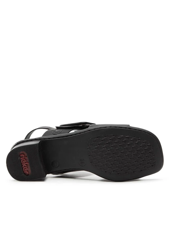 Rieker Γυναίκες Σανδάλια 62663-01 Μαύρο Μαύρο 6 Rieker Γυναίκες Σανδάλια 62663-01 Μαύρο Μαύρο - Image 4